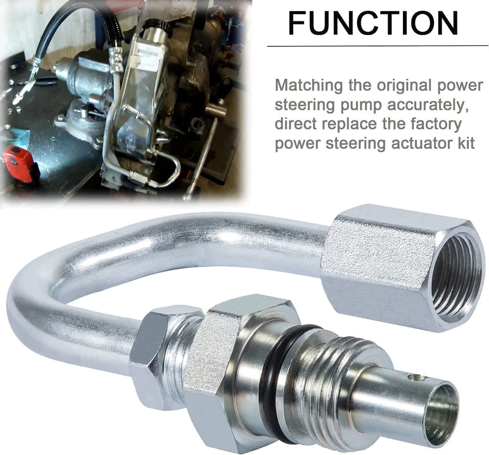 Tubo de derivación de solenoide de dirección variable 926-049 para modelos Cadillac GMC Chevrolet Foto 2 de 4