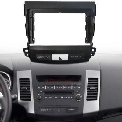 Car Stereo Radio Fascia Panel Trim 2 Din Frame Fit For Mitsubishi Outlander 2008