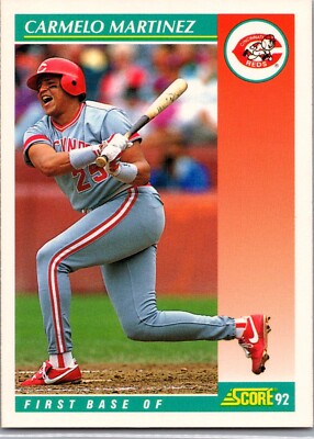 1992 Score Baseball - #686 Carmelo Martinex
