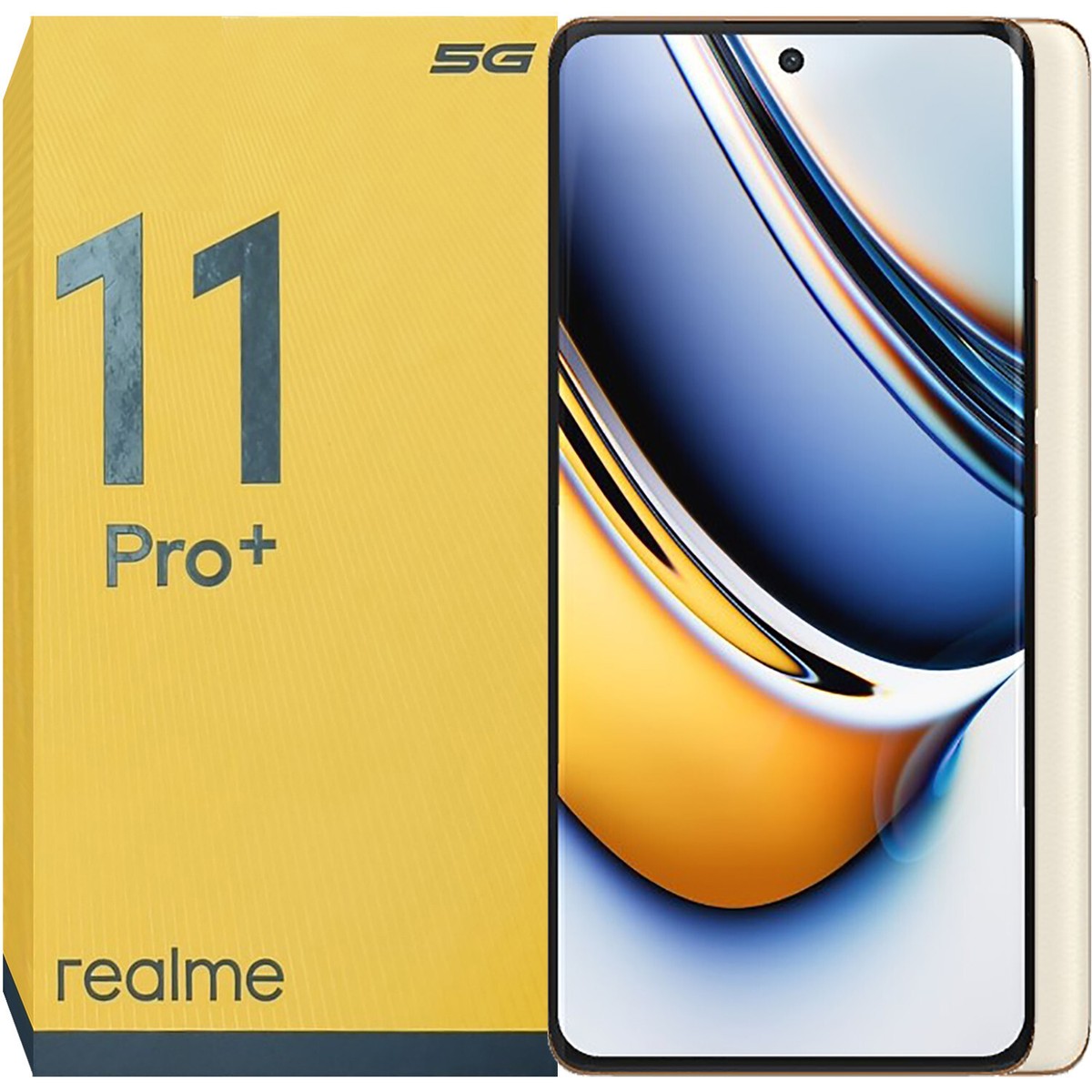 Realme 11 Pro Plus 5G Sunrise Beige 256GB + 8GB Dual-Sim Unlocked