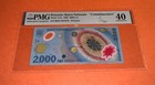 PMG Romania, Banca Nationala "Commemorative" 2000 Lei Banknote 1999 p111a XF40 — photo 3