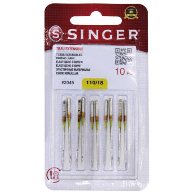 Singer Nähmaschinennadeln Stretch 2045 Stärke 110 a 10 Stück