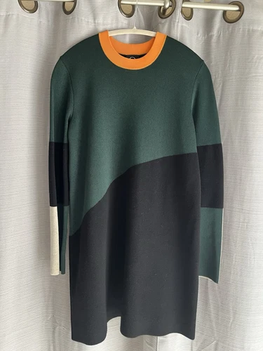 Abito tunica Alexander McQueen color block