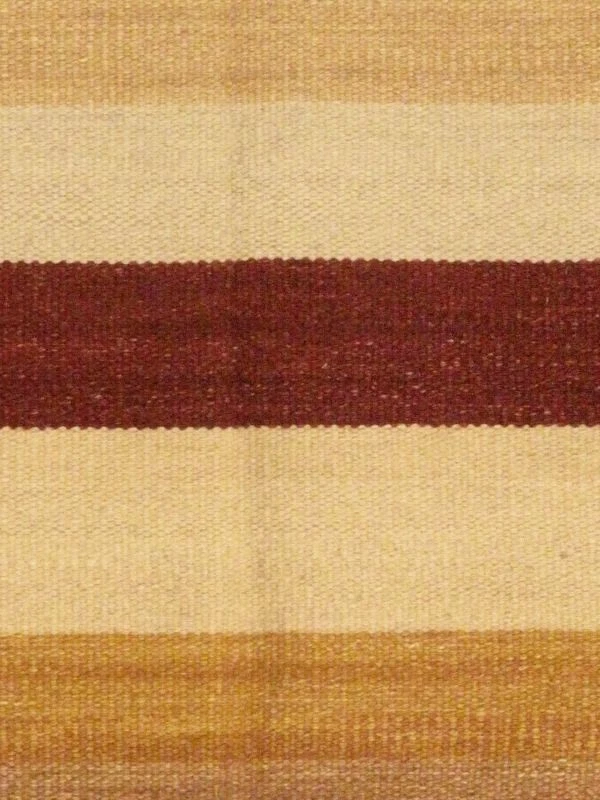 Traditional Vintage Hand Woven Oriental Carpet 5'7" x 7'10" Wool Kilim Area Rug - Image 4 of 4