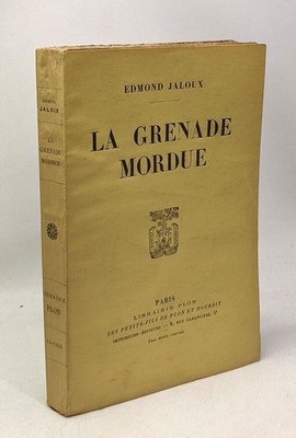 Die gebissene Granate - mit Hommage an den Autor | Eifersüchtig Edmond | Guter Zustand