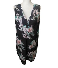 New York  Company  Black Stretch floral dress Size M