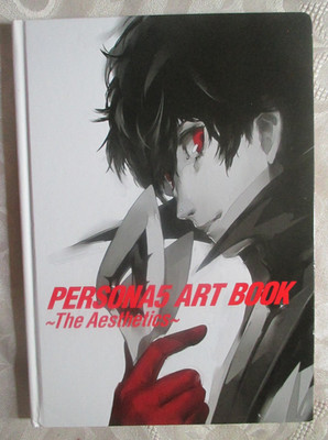 Persona 5 Art Book the Aesthetics Atlus Character Design Hardcover Book