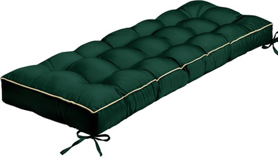 Outdoor Bench Cushion, Tufted Patio Seat Pad for Garden Bench, Porch Swing, Indo