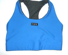 Five The Label Dancewear Sports Bra Women XS Blue Racerback