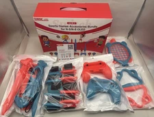 14 in 1 Sports Accessories Kit for Nintendo Switch/OLED Sports Games Bundle Kit
