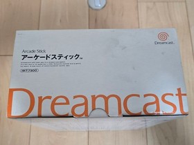 【New】 Sega Dreamcast Arcade Stick HKT-7300 New Old Stock Boxed Japan