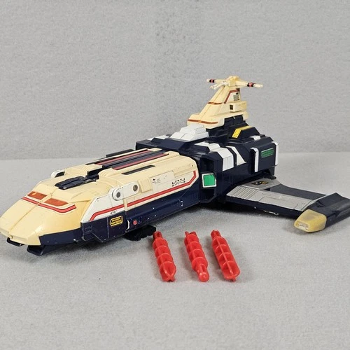 VINTAGE 1984 Bandai DX Chogokin Vavilos Space Sheriff With Missles