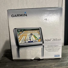 GARMIN Nuvi 265WT GPS Nav System Global Positioning System W/most Accessories. D