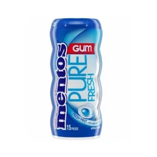 Mentos Gum Pure Fresh, Mint, 15 ct