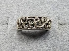 GRANDMA GRABE'S BEAUTIFUL VINTAGE 925 STERLING SILVER 7.44G RING SIZE 8