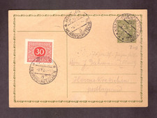 Sudetenland Postkarte nach Herrnskretschen Stempel OLOMOUC