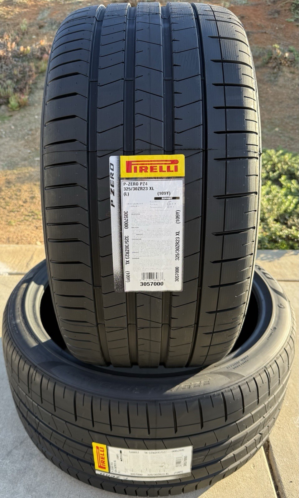 TWO BRAND NEW 325/30ZR23 109Y Pirelli P Zero PZ4 Sport L Lamborghini Urus Tires!
