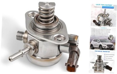 High Pressure Fuel Pump Compatible with Hyundai Santa Fe 2017-2020, Sonata