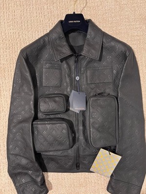 Louis Vuitton Monogram Embossed Utility Jacket
