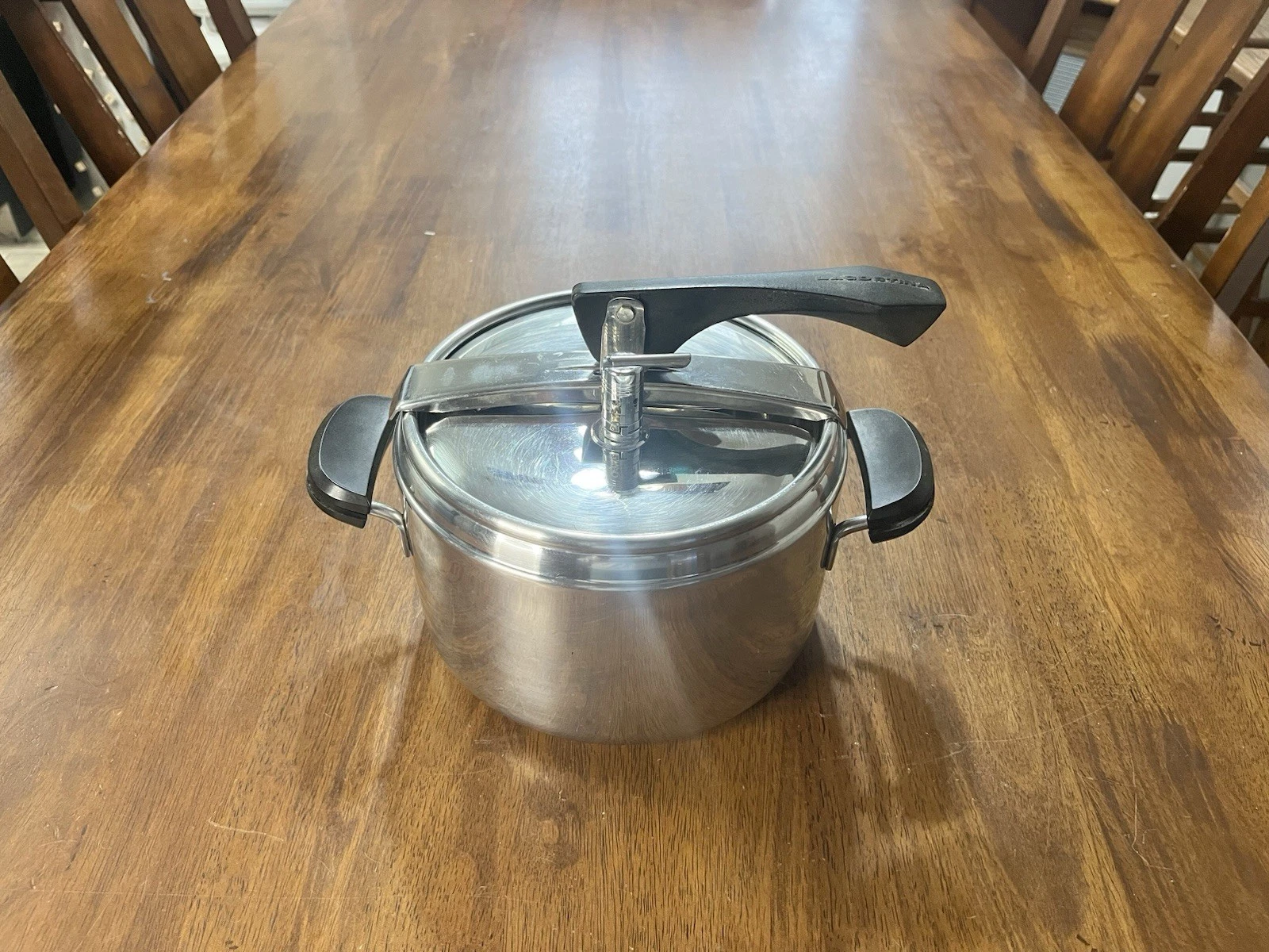 Lagostina Classic 5L Stainless Steel Pressure Thermoplan Cooker, Made In Italy