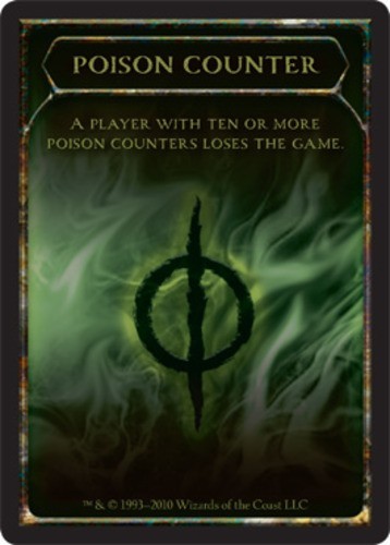Poison Counter HP, English MTG Scars of Mirrodin - Picture 1 of 1