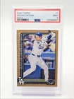 SHOHEI OHTANI 2025 TOPPS SERIES ONE GOLD DODGERS /2025 PSA 9 Q2029