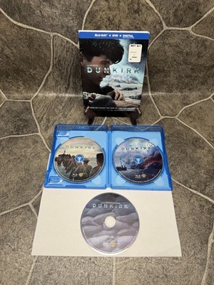 Dunkirk [Blu-ray + DVD + digital] w/slipcover Christopher Nolan