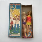 Vintage Mattel PJ Doll Lot 1971 Whitman New 'n Groovy Magic Paper Doll Set