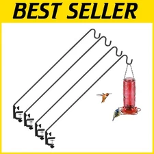Multi-Functional Deck Hooks - Adjustable Bird Feeder Hanger System for Gardens