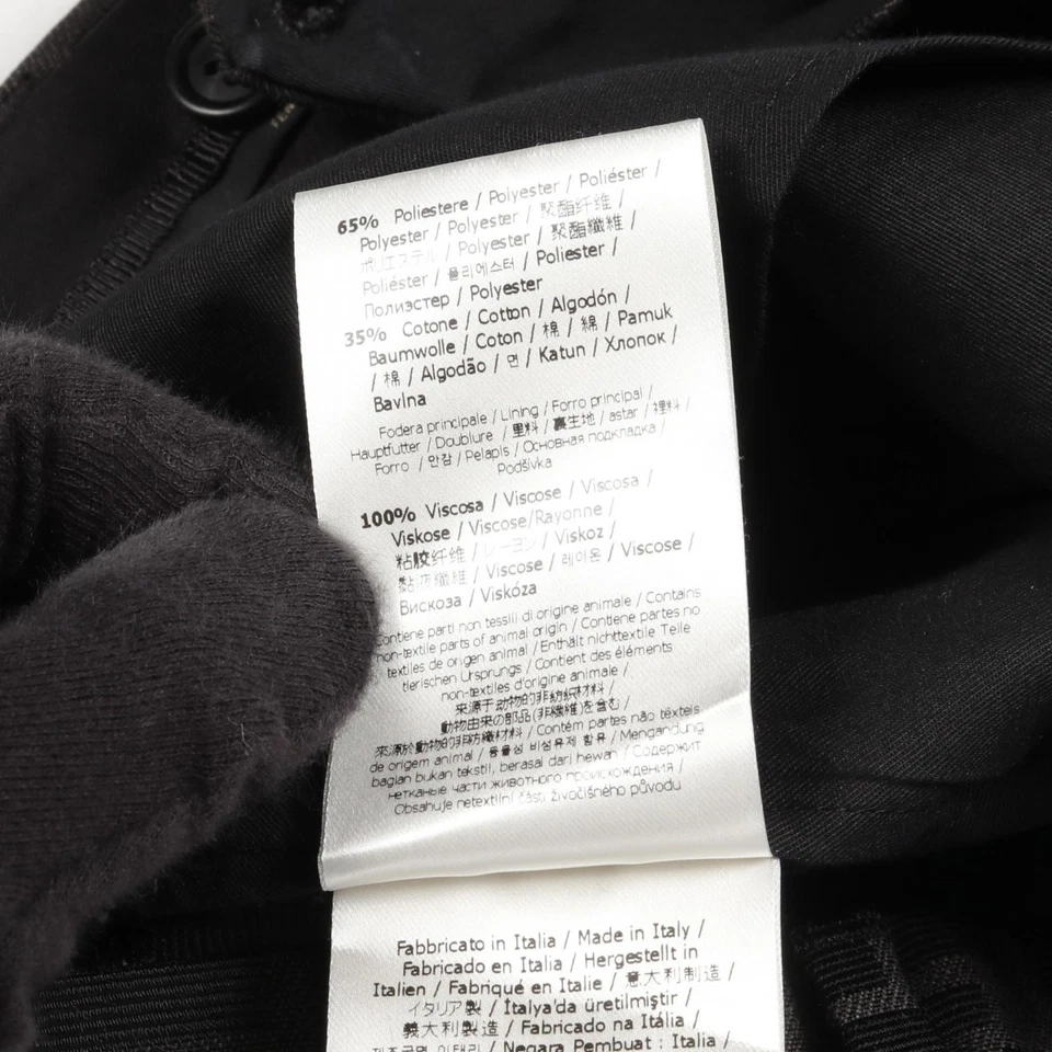 FENDI Zucca половина брюки шорты брюки полиэстер хлопок серый б/у мужской #44 - Изображение 4 из 4