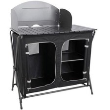 ROYAL LEISURE CAMPING KITCHEN STAND PORTABLE TENT CABINET COOKING UNIT COOK TOP