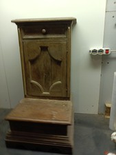 Mobile Inginocchiatoio Primi Del 900 Da Restaurare Altezza 84cm Largo 43 Cm