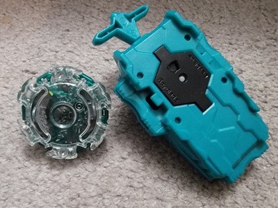 Beyblade lot Kaiser Kerbeus Limited Press + String Launcher Teal TOMY BURST