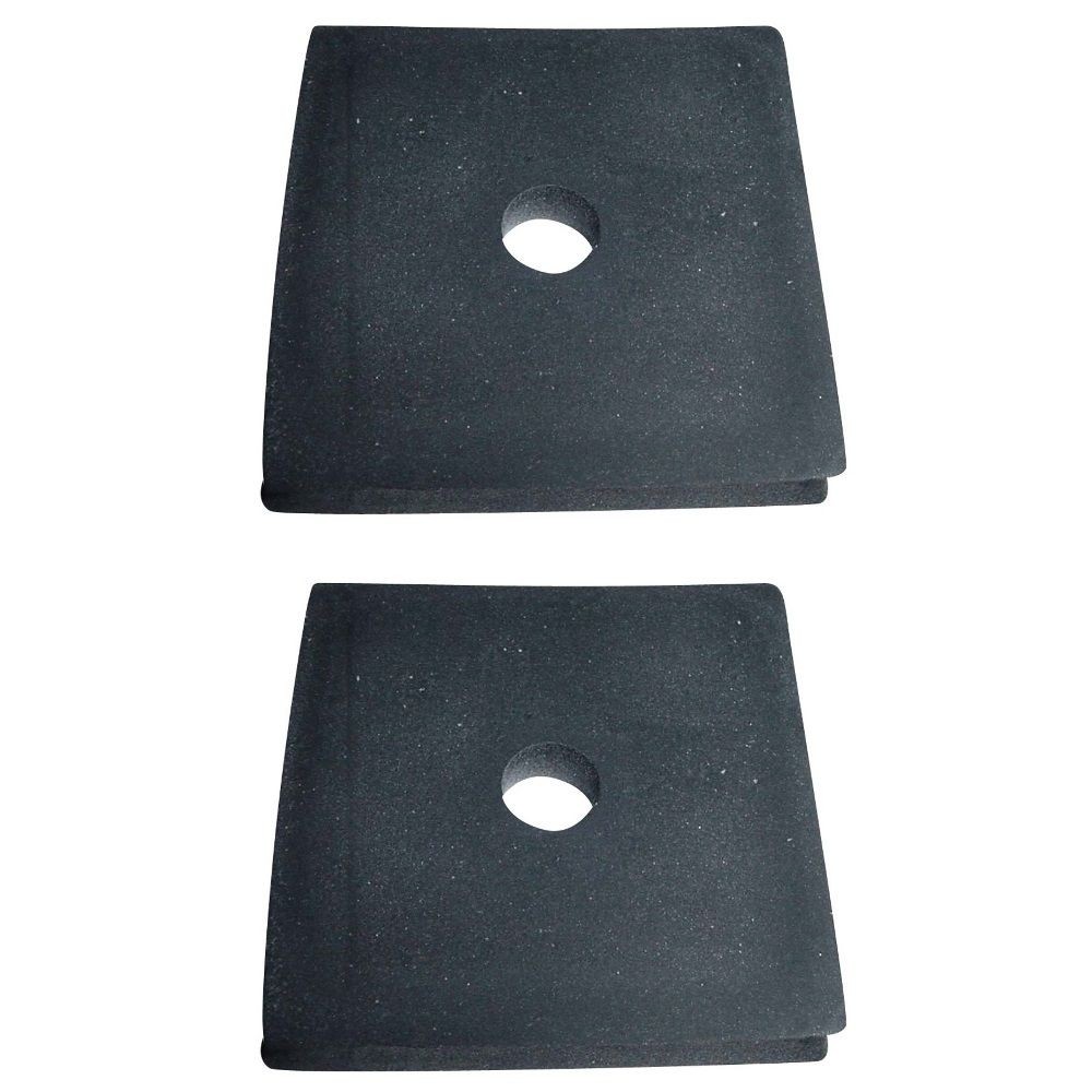 Two (2) Radiator Mounting Pads 2"x2"x1/4" Fits IH Fits FARMALL M H 400 450