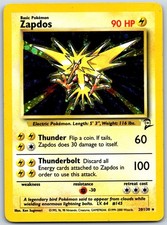 Zapdos 20/130 Holo Rare Base Set 2 Pokemon Lightly Played on eBay