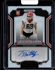 2025 Panini Tate Ratledge Draft Picks Autographs Silver