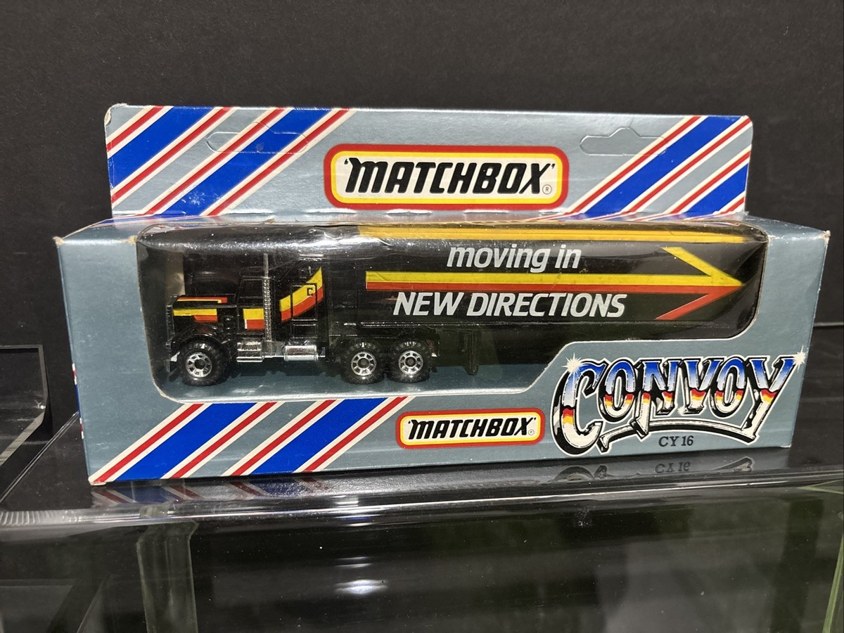 MATCHBOX 1983 RARE! CY9A MOVING IN NEW DIRECTIONS KENWORTH BOX