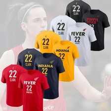 HOT NEW- Caitlin Clark #22 Indiana Team Fever 2026 Player Name & Number Fan Look