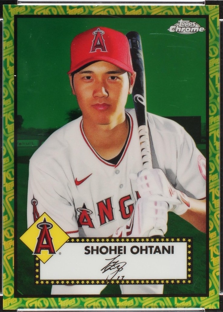 2021 Topps Chrome Platinum Anniversary - Shohei Ohtani #192 for