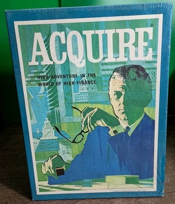 ACQUIRE AVALON Hill 1976 Board Game  Brand New In Shrink - Slight Rips In Shrink