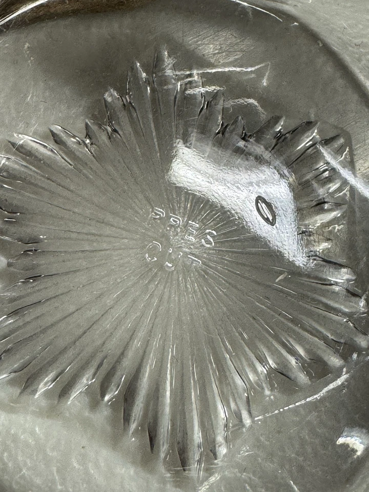 4692 RARO Antiguo 1904-1915 McKee PRES-CUT Tapa Azúcar Tinte Púrpura Foto 4 de 4