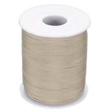 1mm 109 Yards Nylon String Bracelet String Braided Nylon Thread Khaki