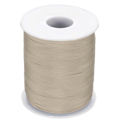 1mm 109 Yards Nylon String Bracelet String Braided Nylon Thread Khaki
