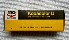 Vintage Kodak Kodacolor II 110 Film 12 Exp Expired 1982 C110-12