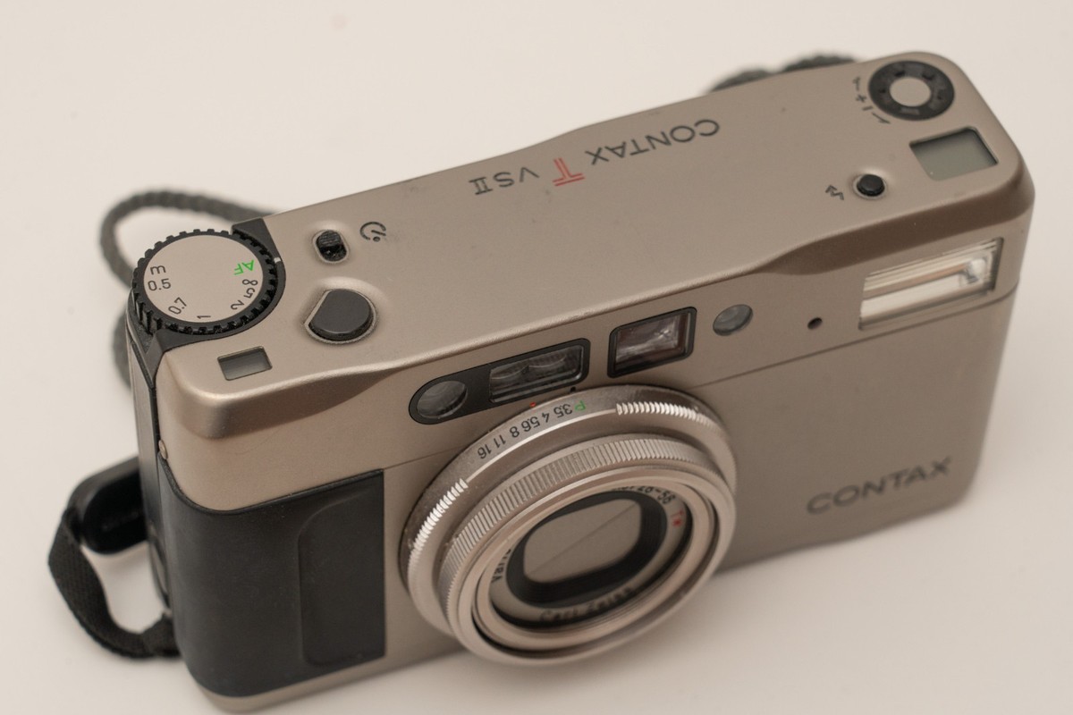 Contax TVS II 35mm Point & Shoot Film Camera for sale online