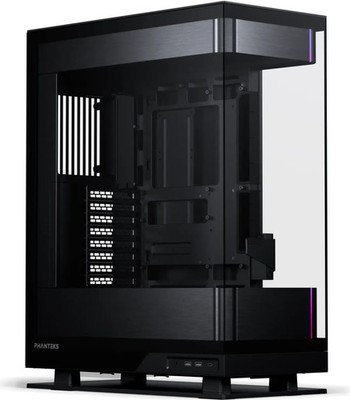 PHANTEKS Evolv X2 PC-Gehäuse, Midi-Tower, E-ATX, Tempered Glass, DRGB - schwarz