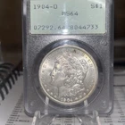 1904-O Morgan Silver Dollar PCGS MS64 Rattler