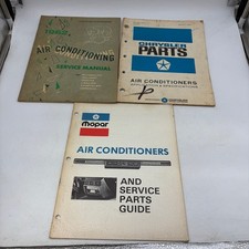 Three Books 1962 1967 Mopar Chrysler Air Conditioning Service Shop Manuals - Ac Three Books 1962 1967 Mopar Chrysler Air Conditioning Service Shop Manuals - Ac