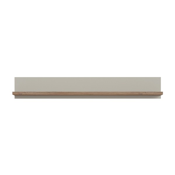 Wohnzimmer Wandboard Regal Wandregal BüCherregal Grau Eiche Modern-image