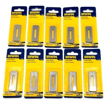 New Lot of 10 IRWIN 1777341 Carpet Knife Blades 5PK (50 Total Blades) ~ Free Sh.